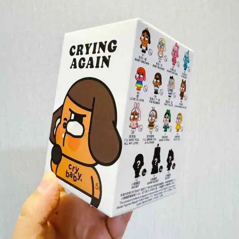 New True Crybaby Crying Series Blind Box Toys Crybaby Surprise Mystery Box Doll Series Decorative Toy Gifts Z250504