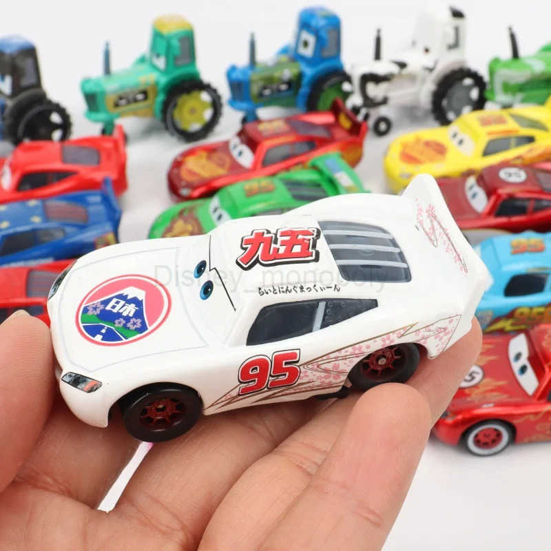Disney 25 styles of Lightning McQueen Disney Pixar car toys 1 55 metal die-casting car childrens toys car Christmas gifts Z250504