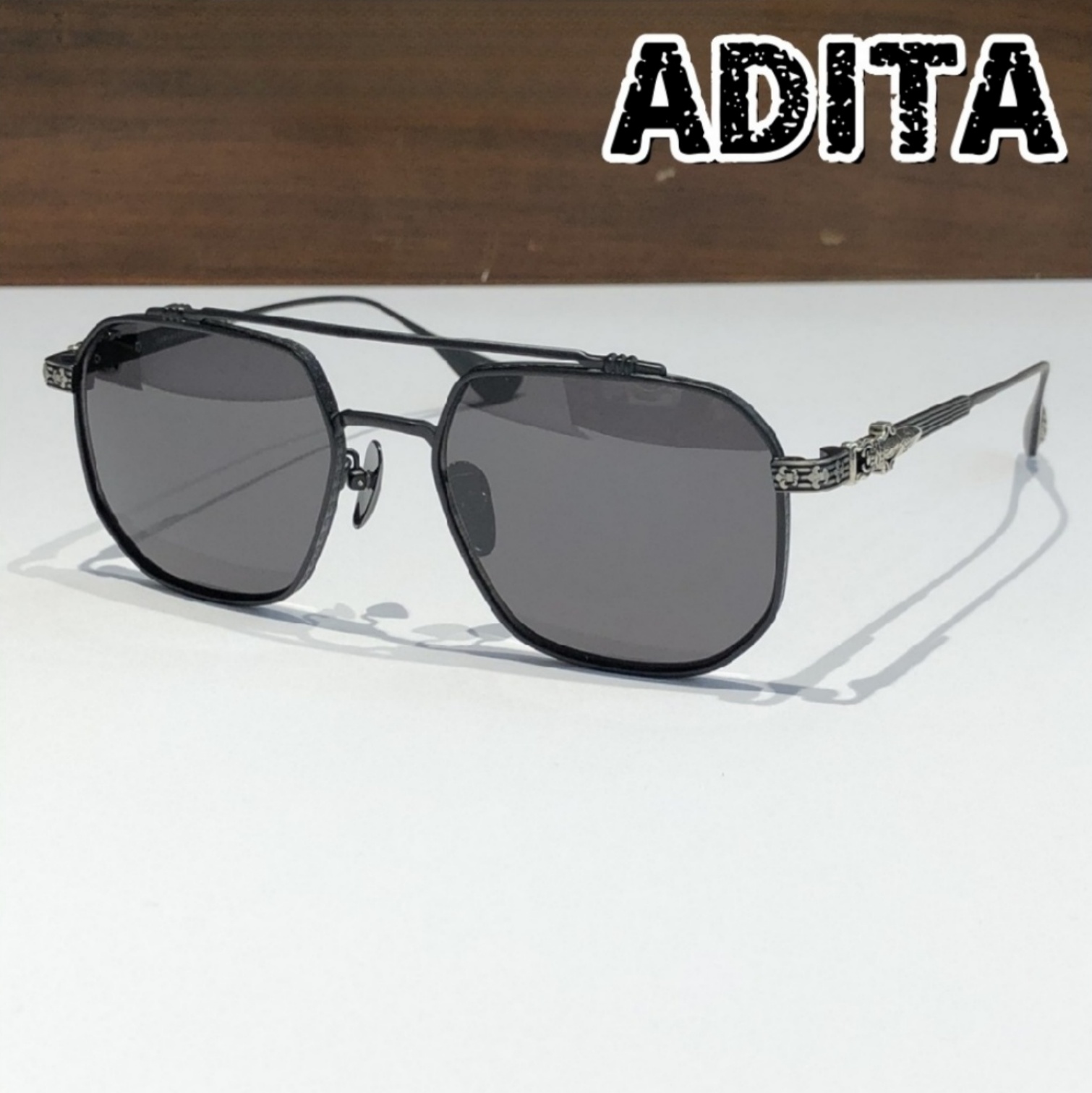 High Quality Men Sunglasses Classic Luxury Designer Women Glasses Titanium Punk Business Design Prescription Spectacle Frames UV400 with box 8034 SIZE