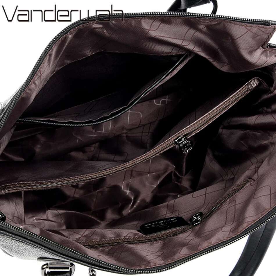 Genuine Handbags Designer High Quality Leather Large Crossbody Bags For Women Shoulder Bag Sac A Main
