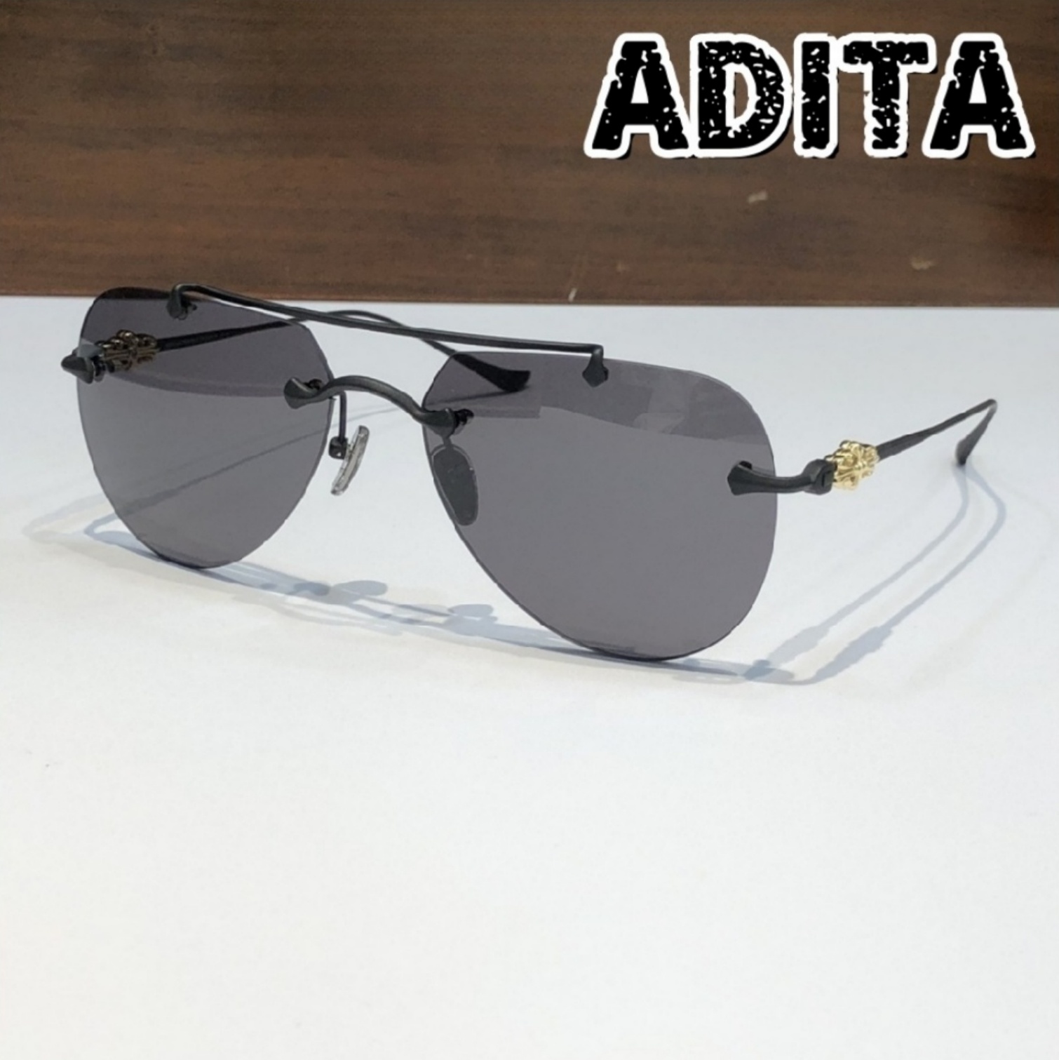 High Quality Men Sunglasses Classic Luxury Designer Women Glasses Titanium Punk Business Design Prescription Spectacle Frames UV400 with box 8177 SIZE
