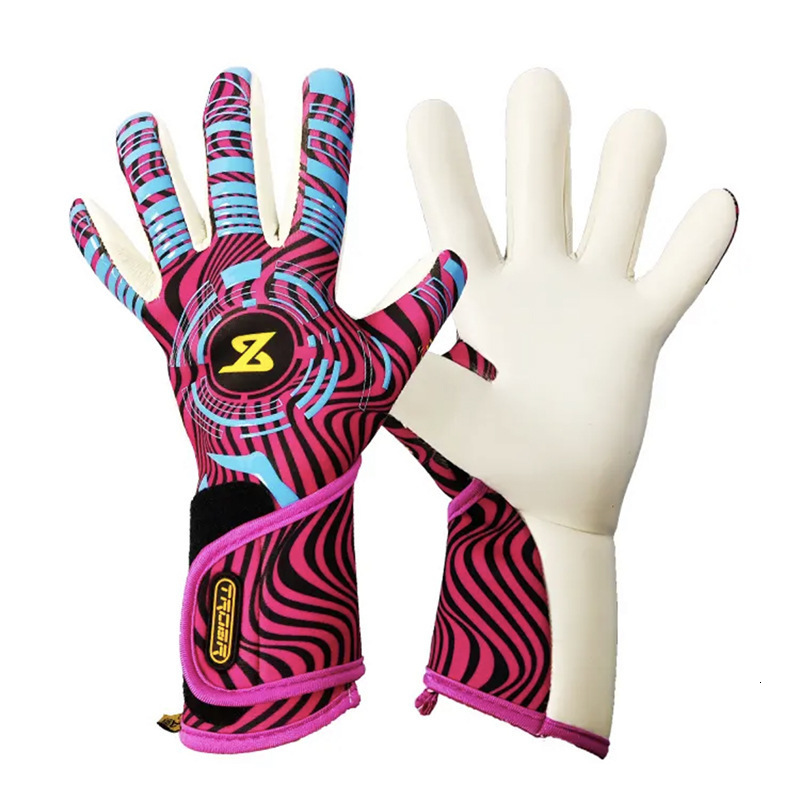 Adults Children Football Goalkeeper Gloves Latex Wear-resistant Sports Gloves Professional Match Anti-slip Soccer Goalie Gloves 250321