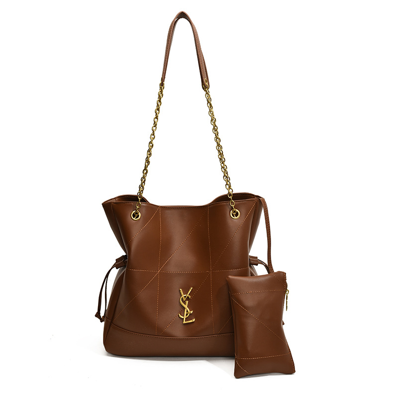 The new large capacity rhombus chain bag small all kinds of shoulder bag commuting simple hand tote bag 2025s hot