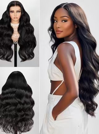 hot Ladies selling lace 13 * 4 large wave wig full head set wig