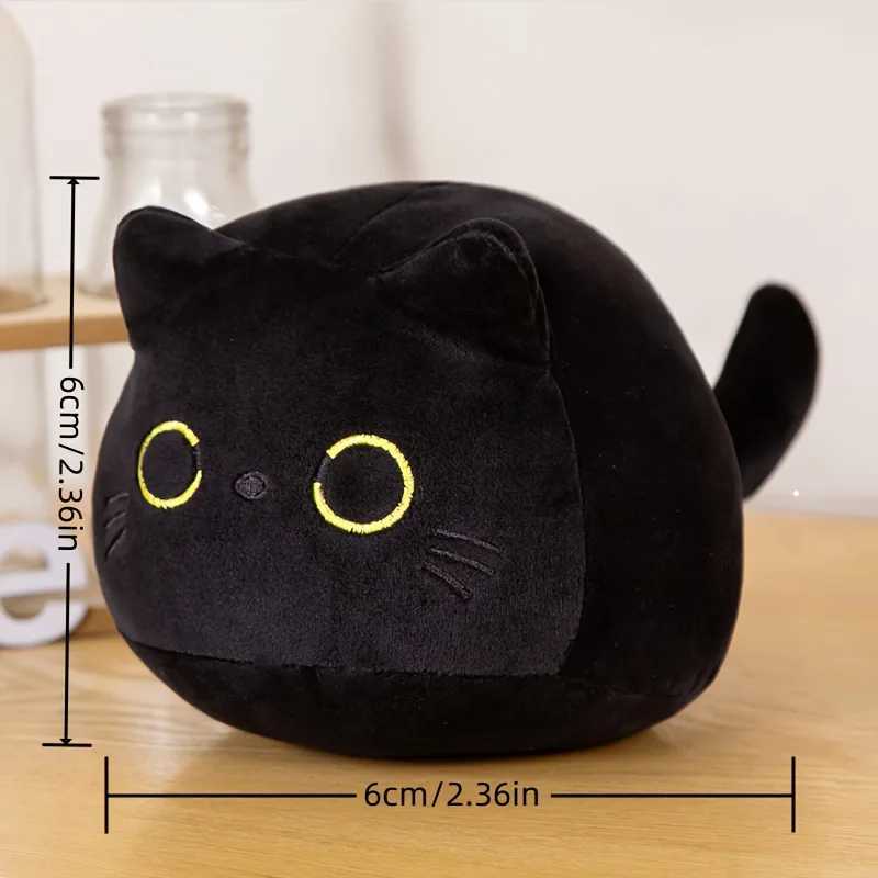 Top Quality 10/30Cm Doll Small Pendant Cute Pillow Pad Ins Black Cat Toy Girl Gift Plush Stuffed Toyt250504