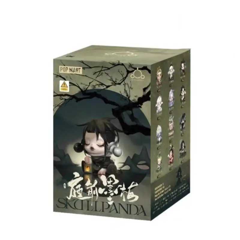 SKULLPANDA The Ink Plum Blossom Series Blind Box Toys Anime Action Figure Surprise Mystery Box Dolls Gift Copy 1 1 Made in China Z250504