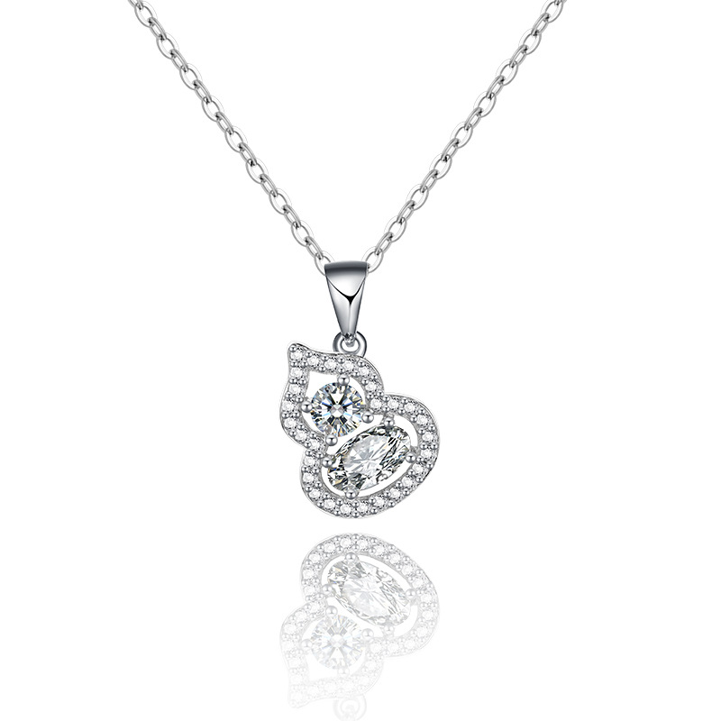 diamond necklace women necklaces for men luxury necklace tennis chain 925 Sterling Silver Rose Gold Fill Pave White 5A Cubic Zircon Party Clavicle Nec