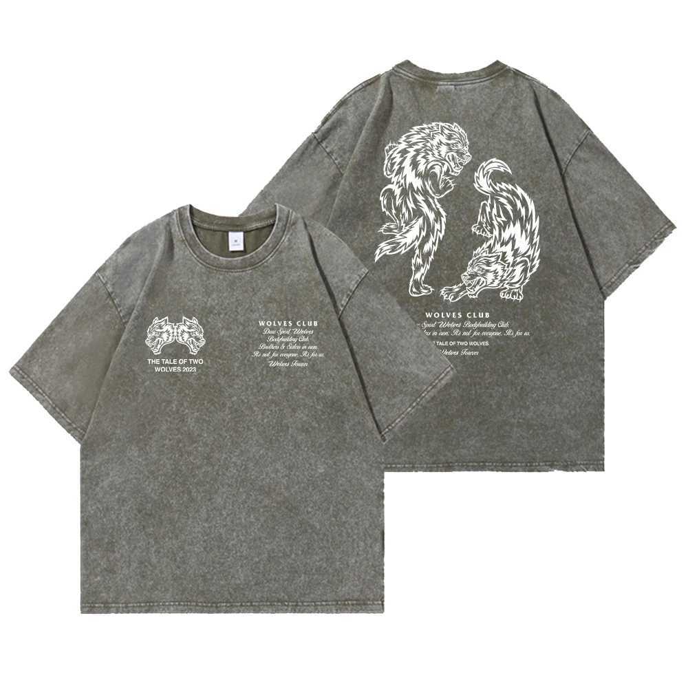 Sports retro wash Ts Pullover Graphic oversized gym sports mens new printed acid T-shirt summer unisex X250504