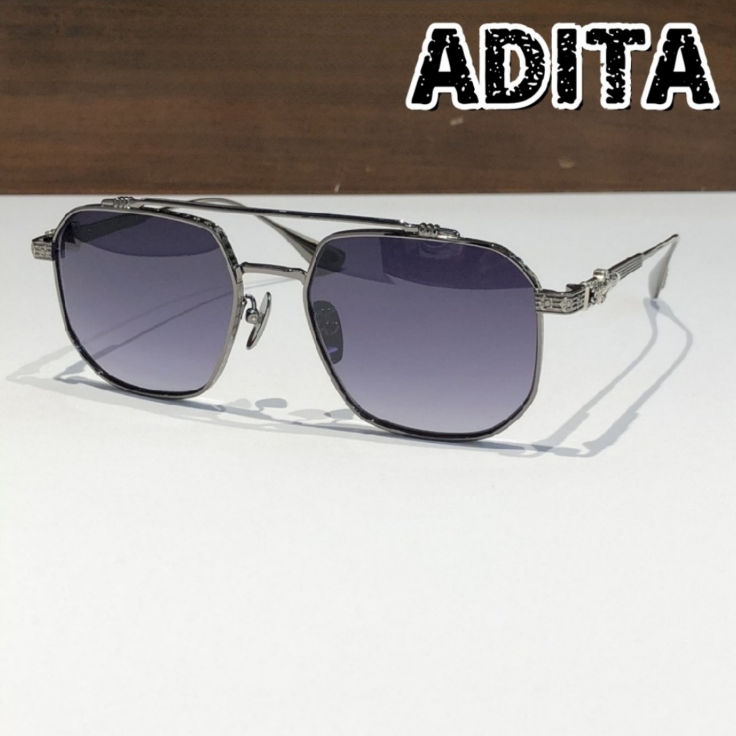 High Quality Men Sunglasses Classic Luxury Designer Women Glasses Titanium Punk Business Design Prescription Spectacle Frames UV400 with box 8034 SIZE
