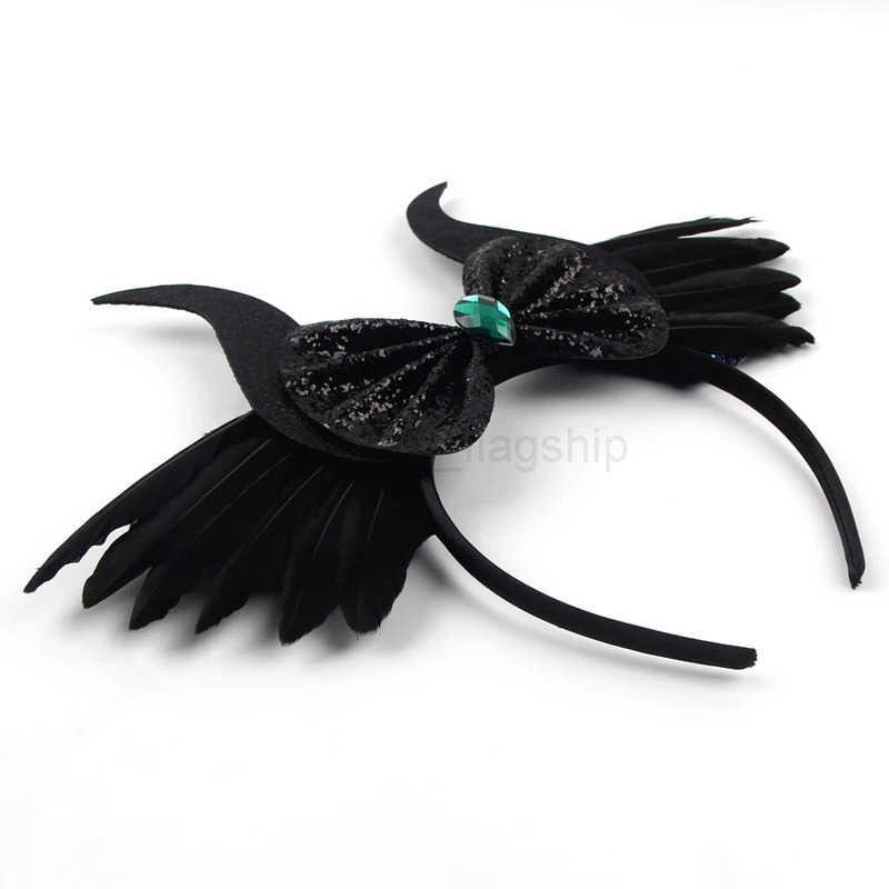 Disney 2023 Latest Halloween Disney Ears Headband Women Festival Mickey Mouse Hairband Kids Party Villains Cosplay DIY Hair AccessoriesXJ250504
