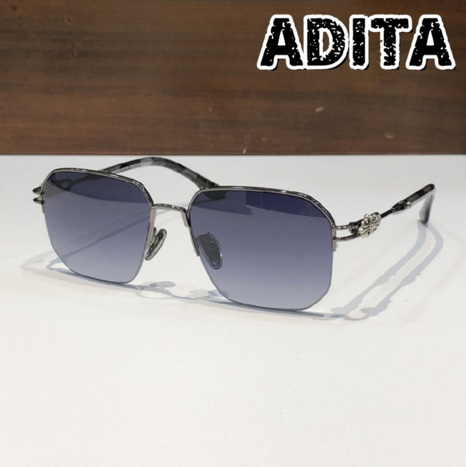 High Quality Men Sunglasses Classic Luxury Designer Women Glasses Titanium Punk Business Design Prescription Spectacle Frames UV400 with box 8154 SIZE