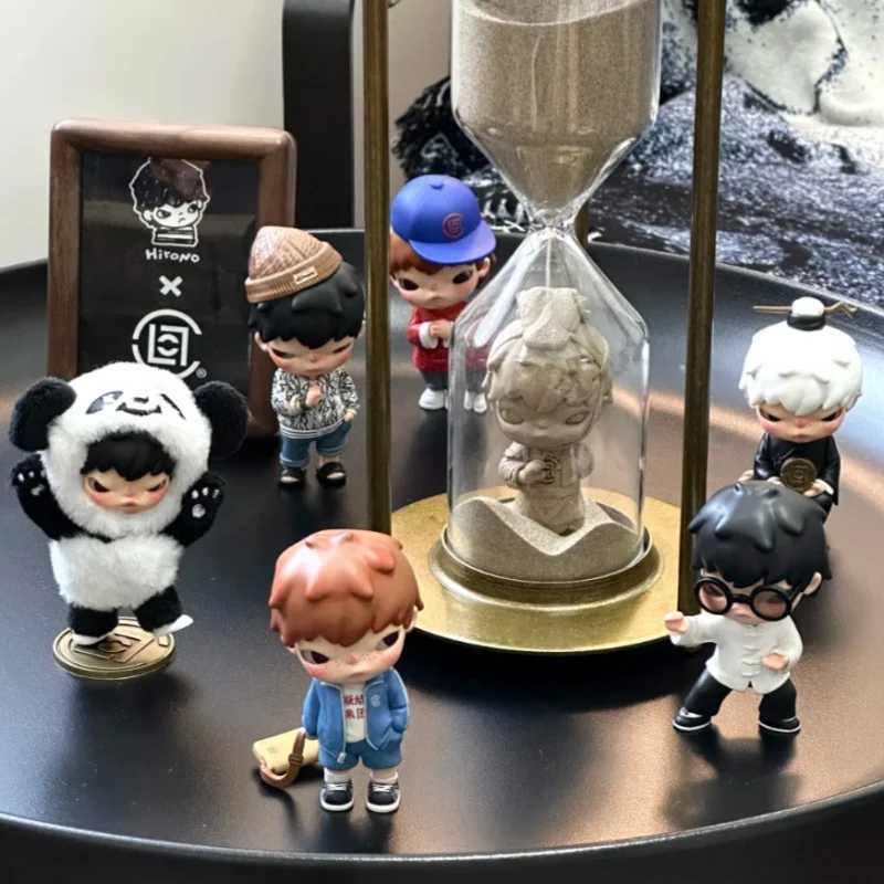 8cm Hirono X Clot Series Mystery Box Fashion Ono Kung Fu Toys Cute Desktop Decoration Series Handmade Festival Boys Gift Z250504