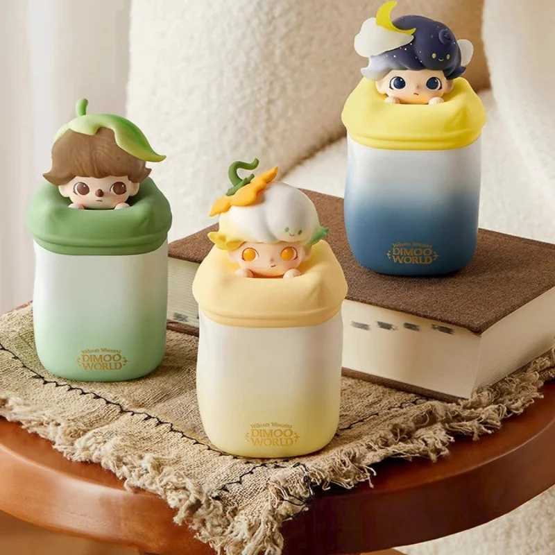 The real Dimoo Dream in Dream Out series blind boxes cute scented candles family mystery boxes decorating girls surprise Christmas gifts Z250504