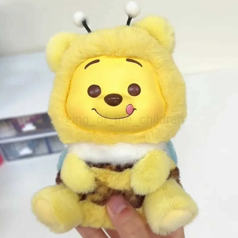 Disney Winnie the Pooh Naughty Party Vinyl Plush Blind Box Pooh Bear Bag Pendant Mystery Box Surprise Toy Cute Doll Decor Gifts W250609