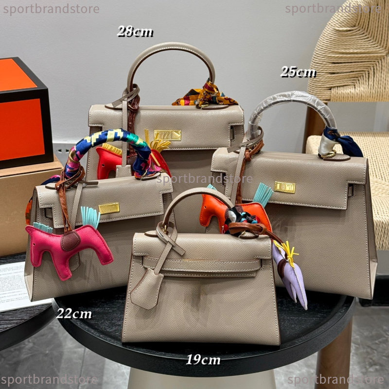 Top Quality Designers Bag Rodeos Nanos Mini Handbag Metal Chain Lock Genuine Leather Women shoulder bag Tote Bag Crossbody bag Epsom The Second Generation 19cm 25cm