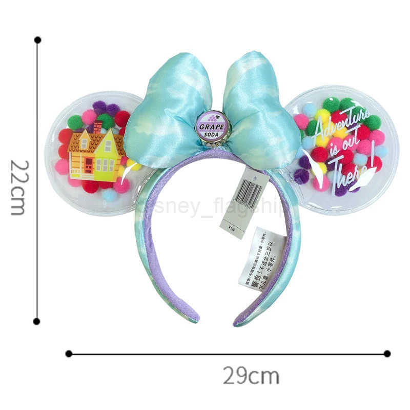 Disney Walt Disney Minnie Ear Headband for Women Disney Mickey Mouse and Friends Ears Plush Glitter Party Role Playing Girl AccessoriesXJ250504