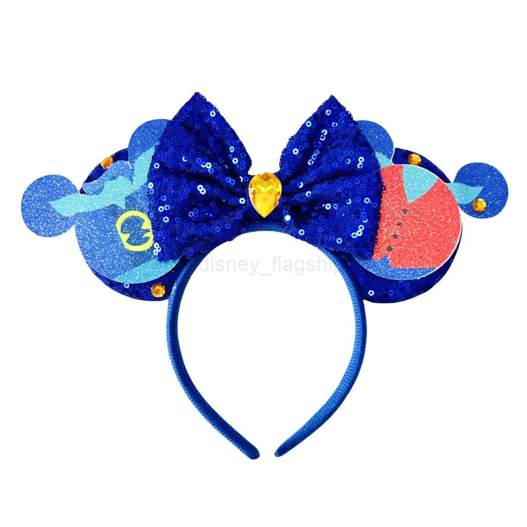 Disney Birthday Party Mickey Mouse Ear Headband Makeup Princess Decoration Role Playing Costume Holiday Gift Girl/AdultXJ250504
