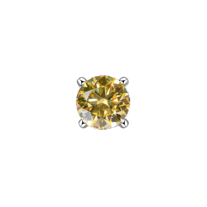 luxury jewelry earings designer earring woman moissanite earrings Diamond Simple Fashion Jewelry Round Cut Gemstones Party High Quality Eternity Class