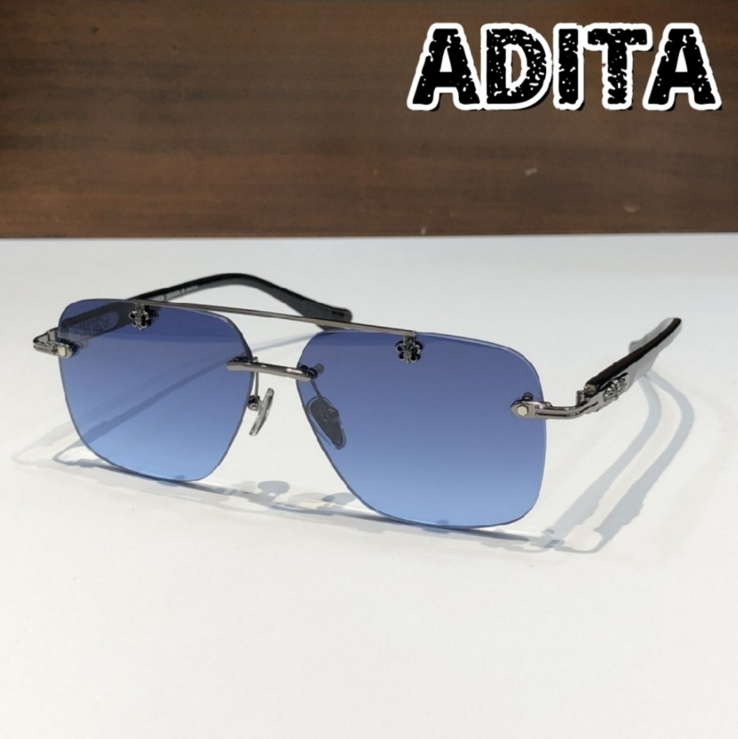 High Quality Men Sunglasses Classic Luxury Designer Women Glasses Titanium Punk Business Design Prescription Spectacle Frames UV400 with box 8136 SIZE