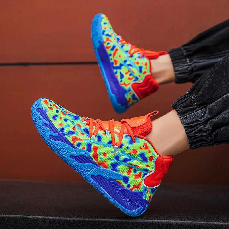 Lamelo Ball basketball shoes comfortable and breathable sports shoes 2024 wear-resistant and anti slip training shoes W250504