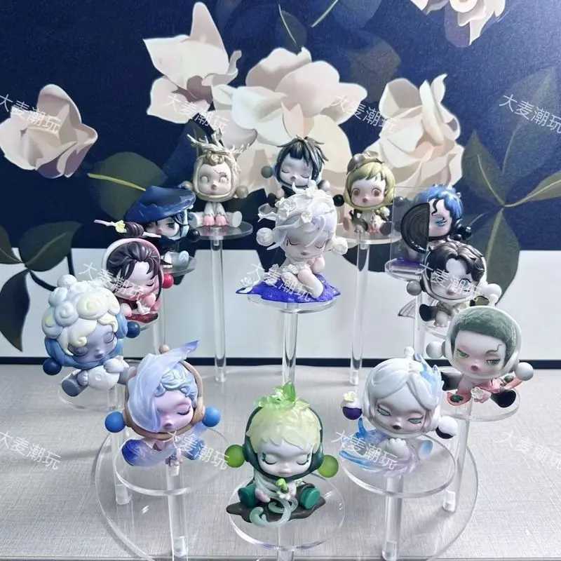 SKULLPANDA The Ink Plum Blossom Series Blind Box Toys Anime Action Figure Surprise Mystery Box Dolls Gift Copy 1 1 Made in China Z250504