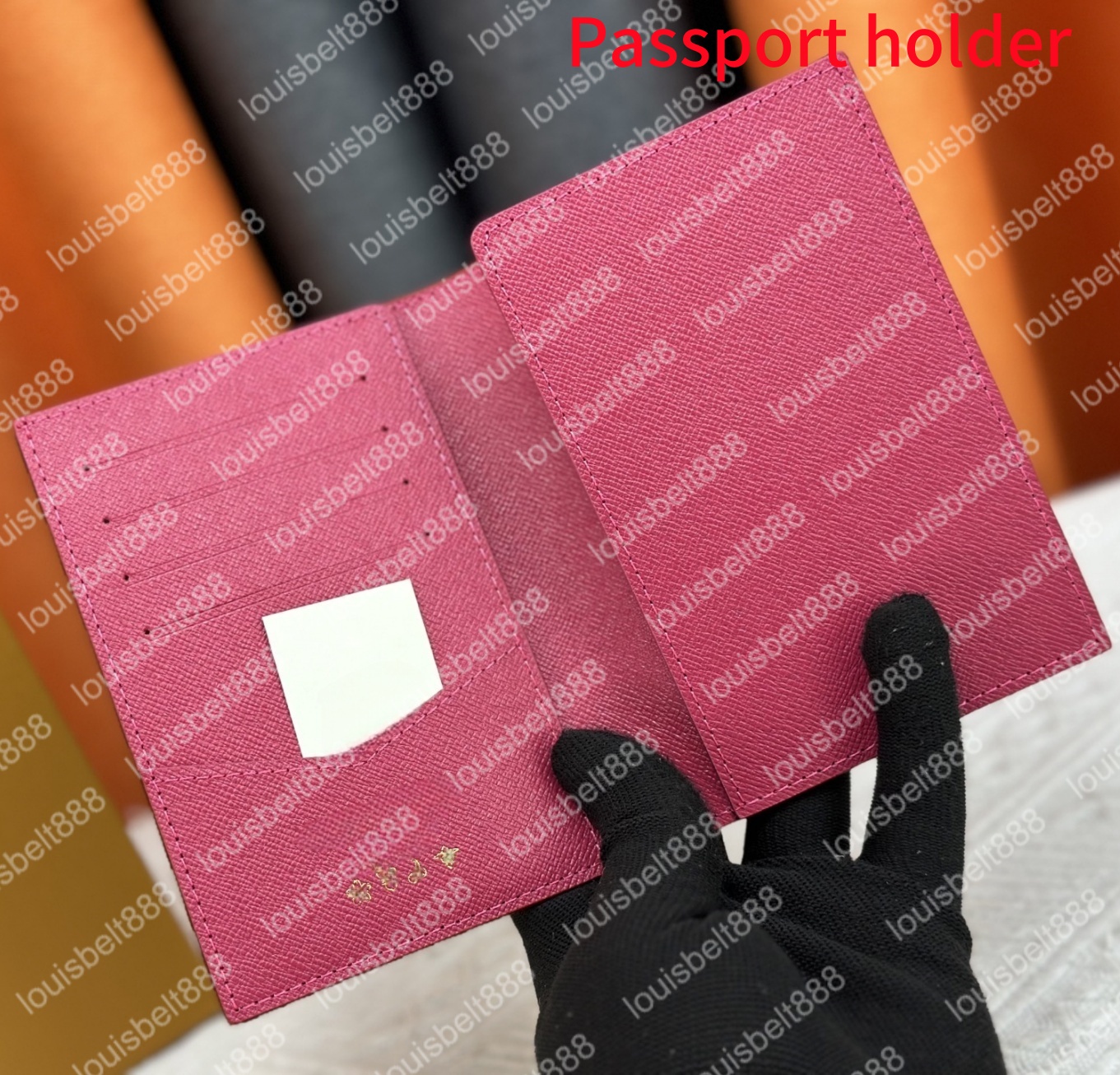 takashi murakami Passport holder Classic Designer Wallets for man Card Holder PASSPORT COVER Brand Fashion Credit Credit card cover Couple Family Travel with box