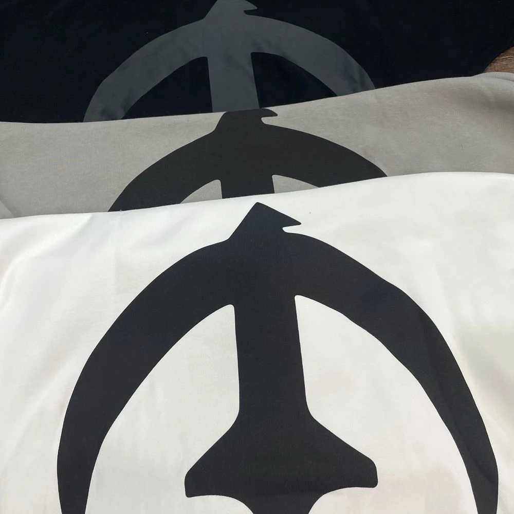 Yao888 HipHop Oversize Pullover West Men Tops Sweatshirt Streetwear Fashion High Quality 1 1 Baggy Hoodies For Men Unisex X250504