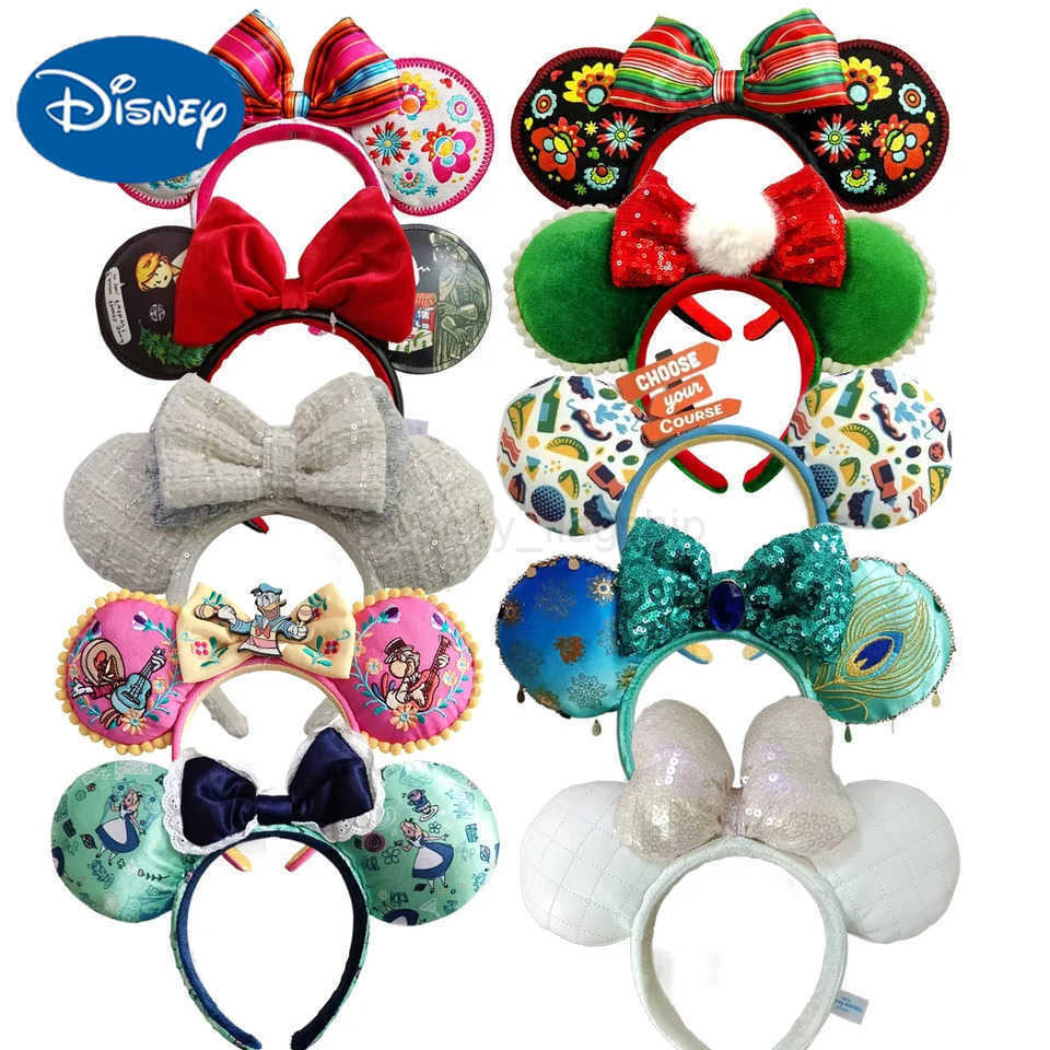 Disney Mickey Mouse Ears Headband for Adults And Kids Cosplay Hairband Perfect for Party Festival Christmas GiftXJ250504