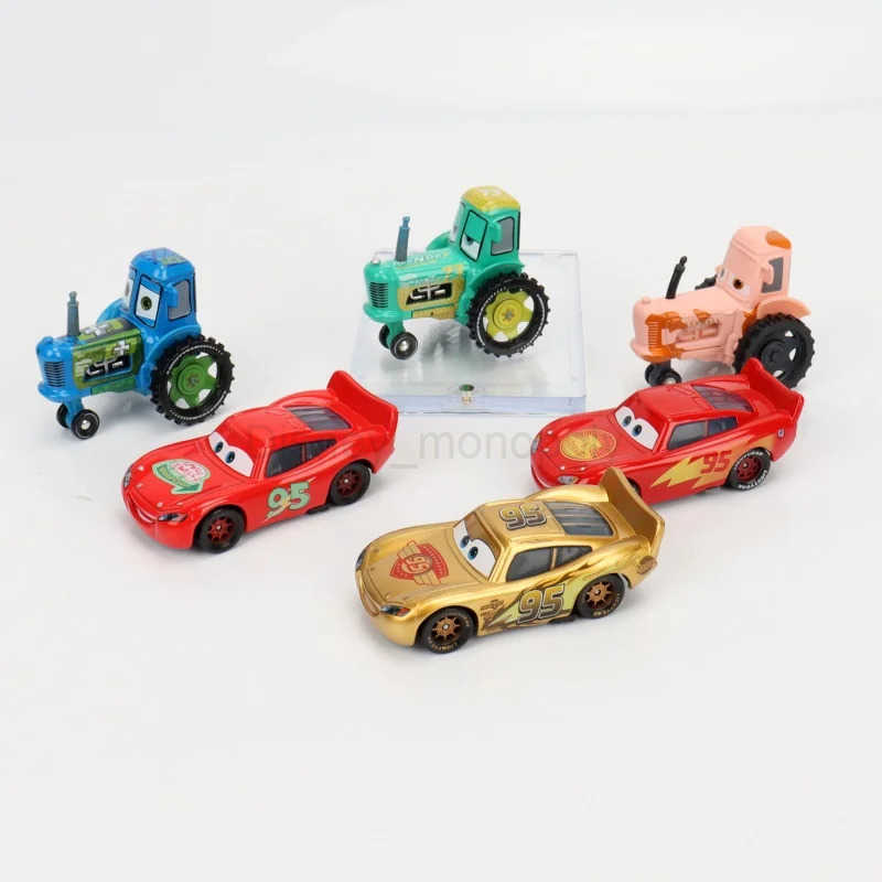 Disney 25 styles of Lightning McQueen Disney Pixar car toys 1 55 metal die-casting car childrens toys car Christmas gifts Z250504