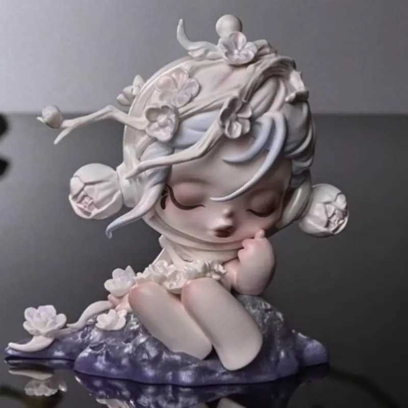 SKULLPANDA The Ink Plum Blossom Series Blind Box Toys Anime Action Figure Surprise Mystery Box Dolls Gift Copy 1 1 Made in China Z250504