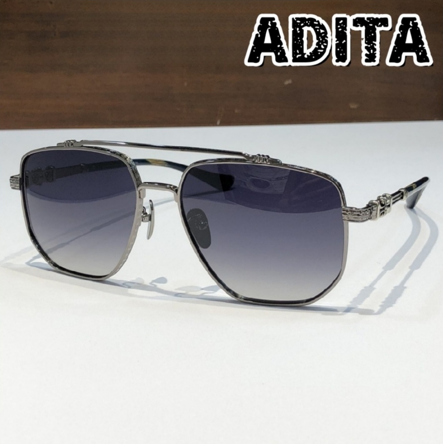 High Quality Men Sunglasses Classic Luxury Designer Women Glasses Titanium Punk Business Design Prescription Spectacle Frames UV400 with box 8077 SIZE