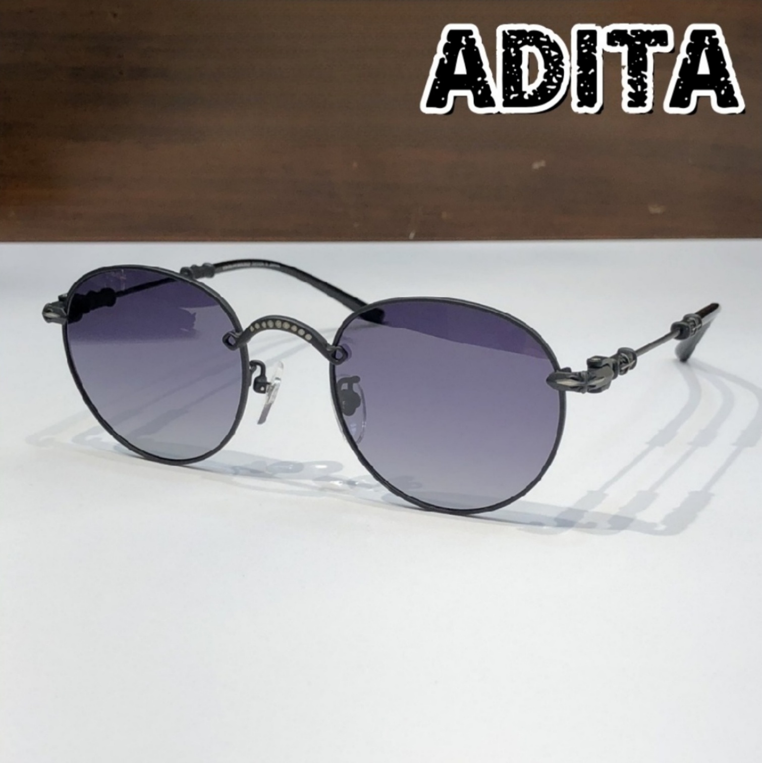 High Quality Men Sunglasses Classic Luxury Designer Women Glasses Titanium Punk Business Design Prescription Spectacle Frames UV400 BUBBA II SIZE 53-2