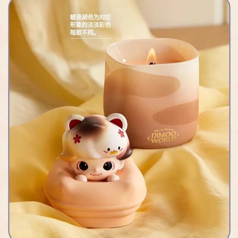 Free shipping The real Dimoo in Dream Out series blind cute scented candles family mystery boxes decorating girls surprise Christmas gifts