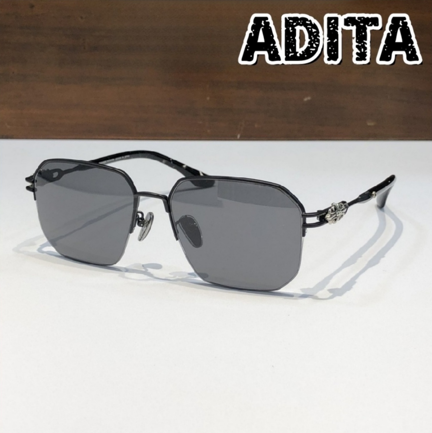 High Quality Men Sunglasses Classic Luxury Designer Women Glasses Titanium Punk Business Design Prescription Spectacle Frames UV400 with box 8154 SIZE