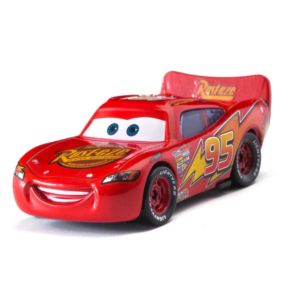 Disney Pixar Cars 3 Container Trucks Disney Toy Lightning McQueen Racing Family Series Flo Diecast Model Cars Boys Girls Childrens Gifts Z250504