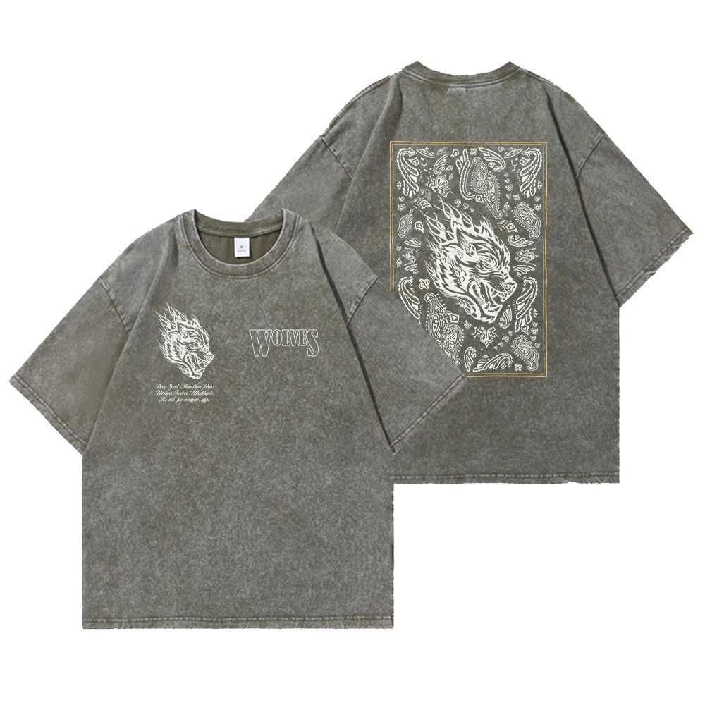 Sports retro wash Ts Pullover Graphic oversized gym sports mens new printed acid T-shirt summer unisex X250504