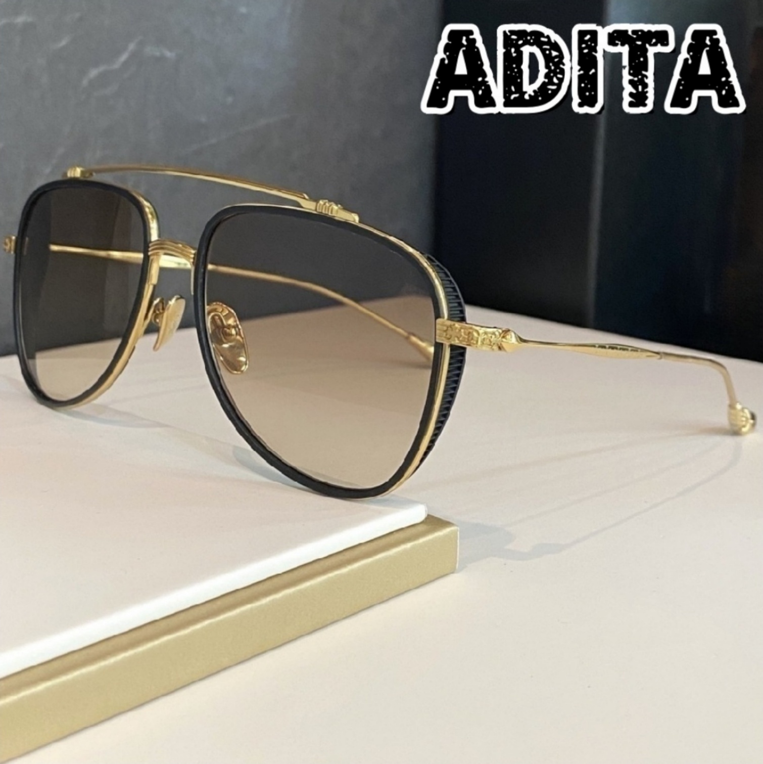 High Quality Men Sunglasses Classic Luxury Designer Women Glasses Titanium Punk Business Design Prescription Spectacle Frames UV400 with box 8009 SIZE