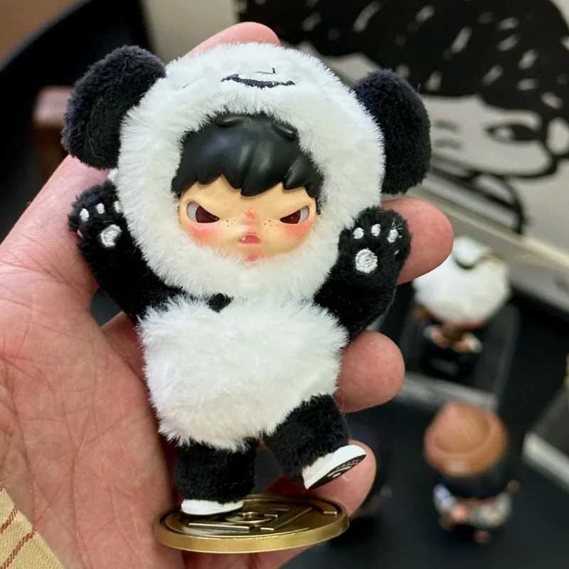 8cm Hirono X Clot Series Mystery Box Fashion Ono Kung Fu Toys Cute Desktop Decoration Series Handmade Festival Boys Gift Z250504