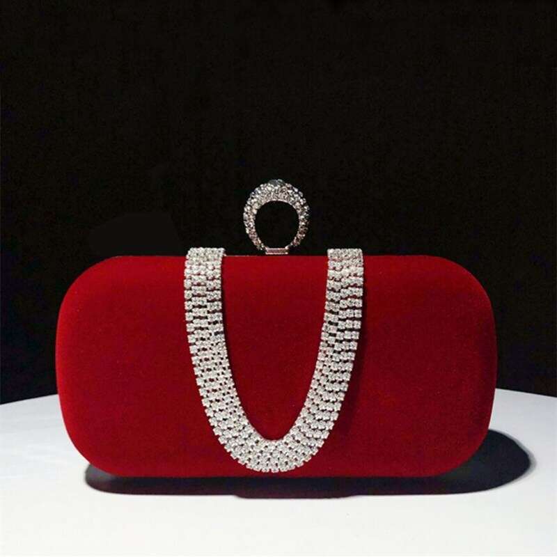 Dinner Bag New Celebrity Women S Diamond Party Qipao Dress Handheld Banquet Bag KQ
