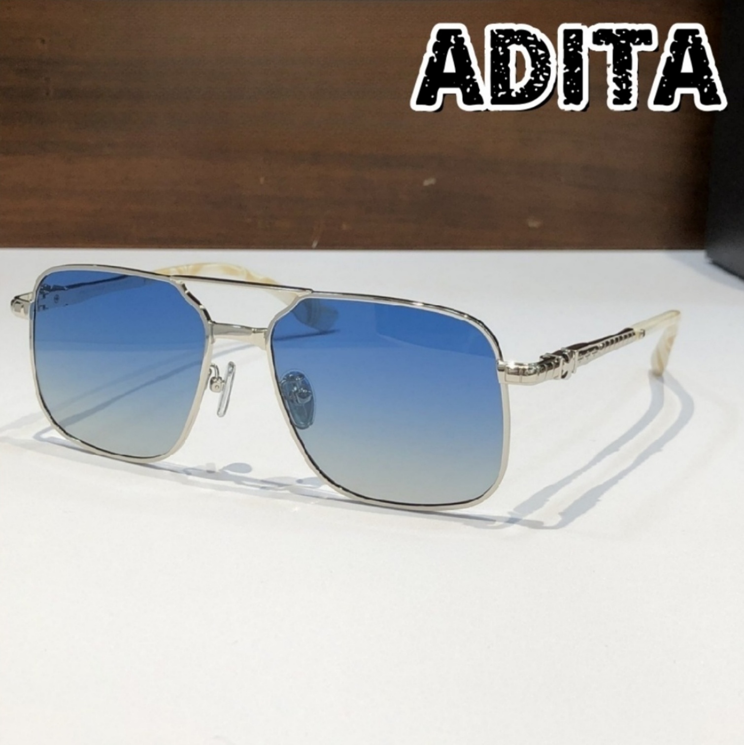 High Quality Men Sunglasses Classic Luxury Designer Women Glasses Titanium Punk Business Design Prescription Spectacle Frames UV400 with box 8122 SIZE