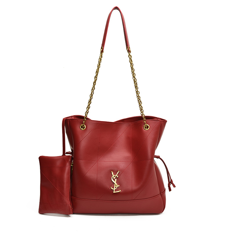 The new large capacity rhombus chain bag small all kinds of shoulder bag commuting simple hand tote bag 2025s hot