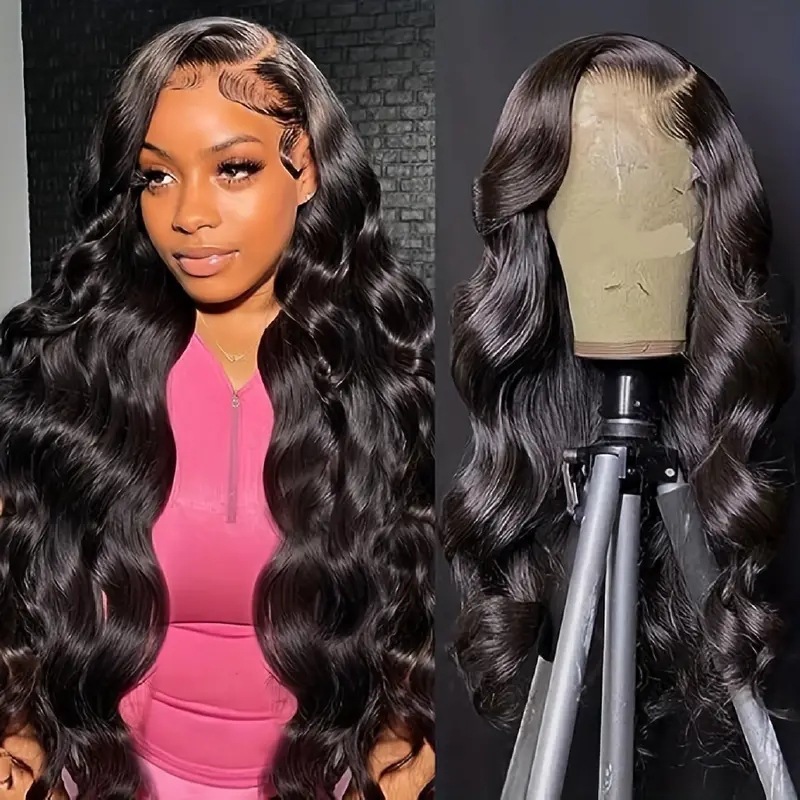 hot Ladies selling lace 13 * 4 large wave wig full head set wig