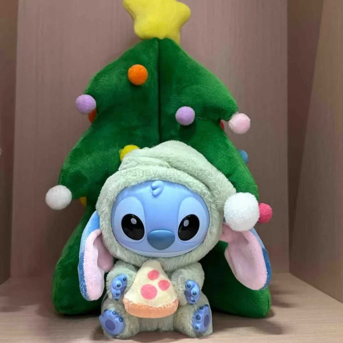 Disney Stitch Eat Something Before Sleep Series Blind Box Toy Mystery Box Anime Figure Stitch Doll Pendant Ornaments Kid Christmas Gift Z250504