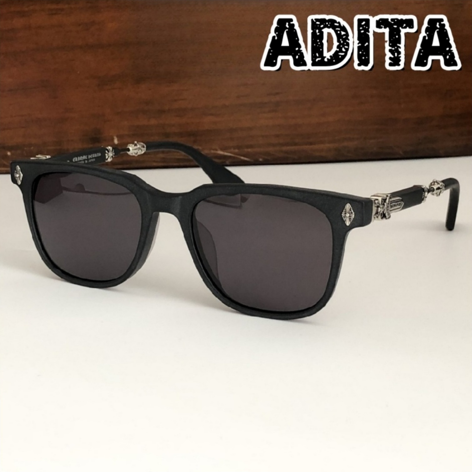 High Quality Men Sunglasses Classic Luxury Designer Women Glasses Titanium Punk Business Design Prescription Spectacle Frames UV400 CALL MELICE SIZE 5