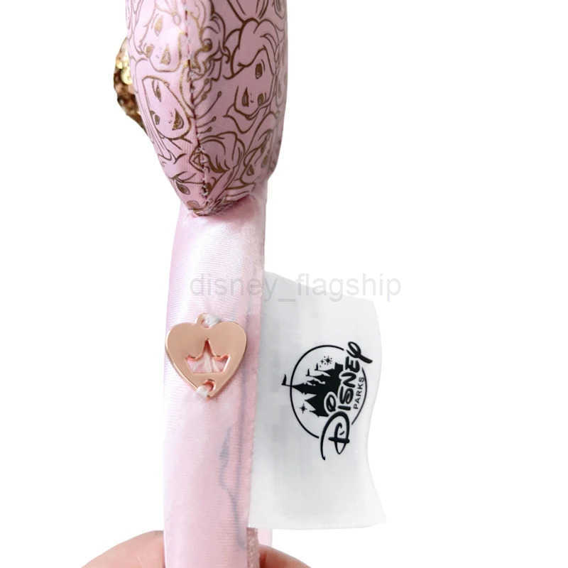 Disney 2024 Disney Princess Minnie Mouse Ear Strap suitable for female Disney theme park Mickey adult/child plush sequin role-playing girl accessories