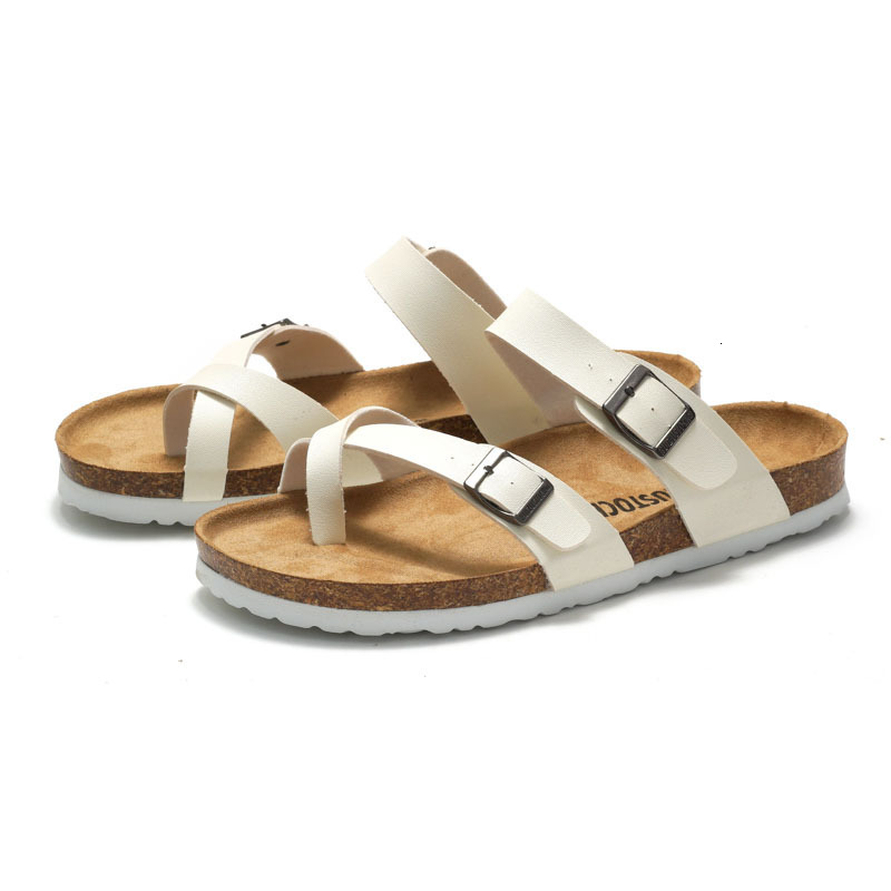 2025 New Women's Cork Men's Cool Slippers Couple Designer Fashion Beach Shoes Water Pine Outdoor Clothing