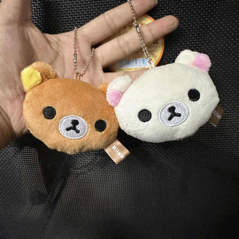 Cute anime bear plush dolls, relaxed bear dolls, bear girls, bags, accessories and small pendants