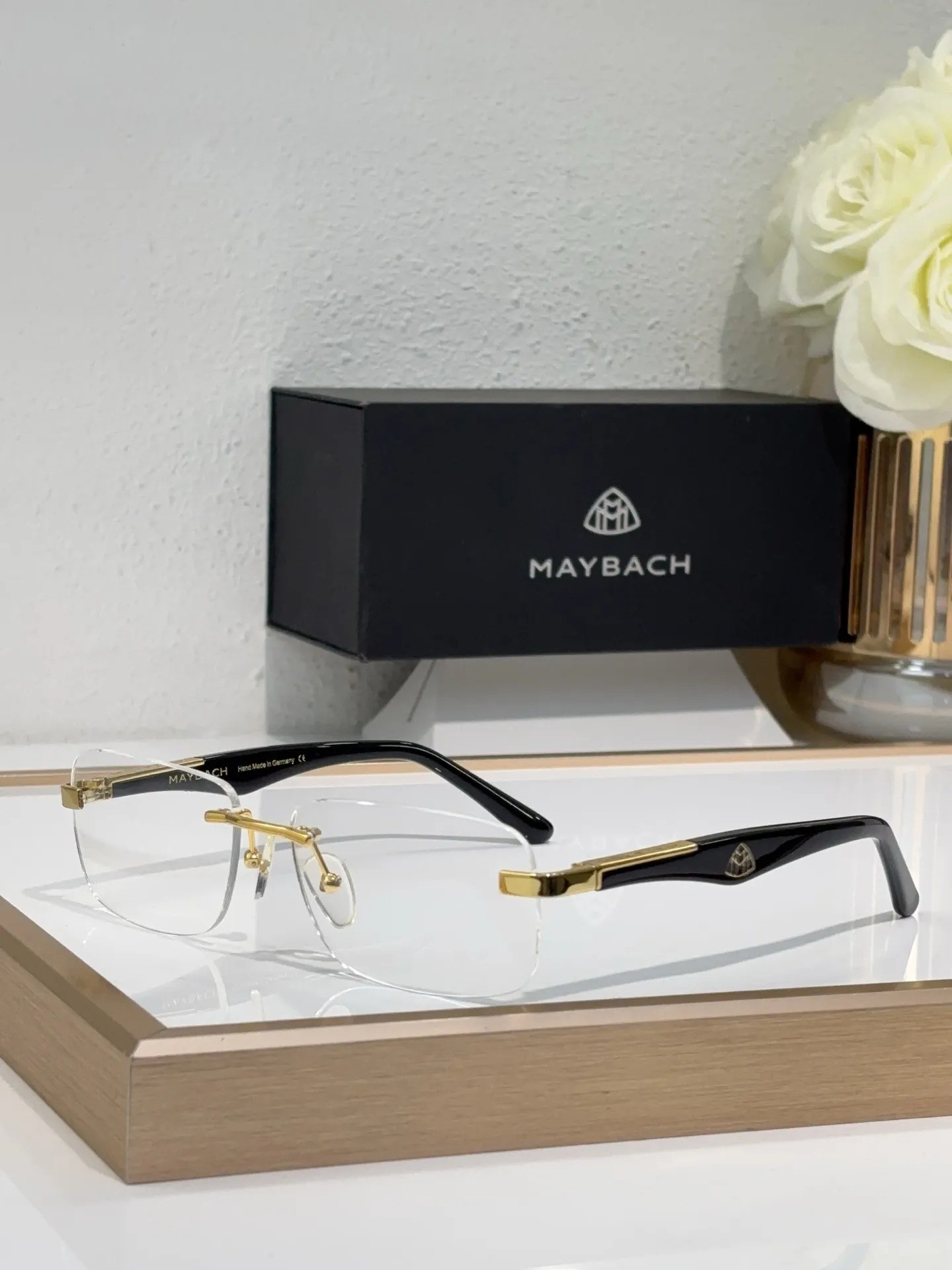 Sunglasses MAYBACH Luxurious Quality Designer Sun glasses for Men and Women Classic Goggle Beach Retro Lens Fashion Eyeglasses With Box Z25 THE ARTIST