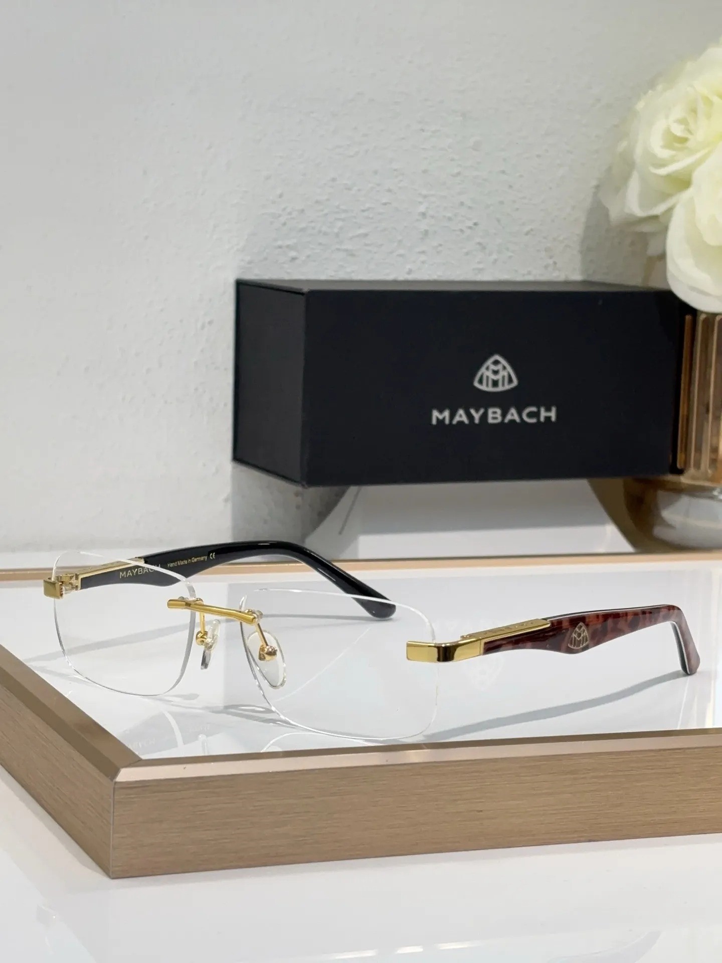 Sunglasses MAYBACH Luxurious Quality Designer Sun glasses for Men and Women Classic Goggle Beach Retro Lens Fashion Eyeglasses With Box Z25 THE ARTIST