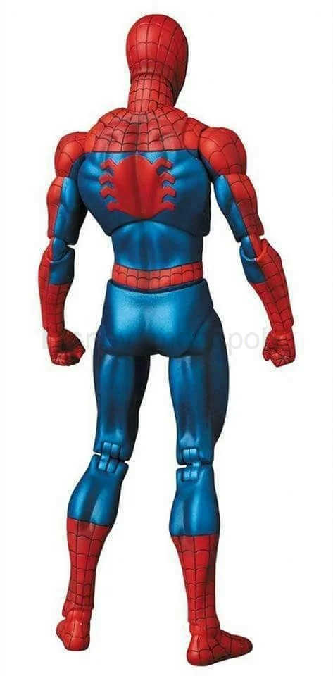 Disney Marvel Spider Man Mafex 075 the Amazing SpiderMan Comic Ver Joints Movable Figure Model Toys 16cm Z250504